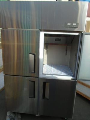 SS201 Vertical Stainless Steel Freezers 1200x700x1960mm