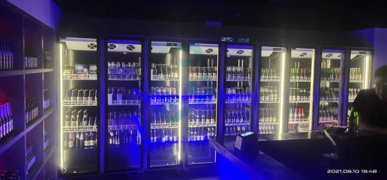 Supermarket Bar Special Wine Refrigeration Three-Door Freezer