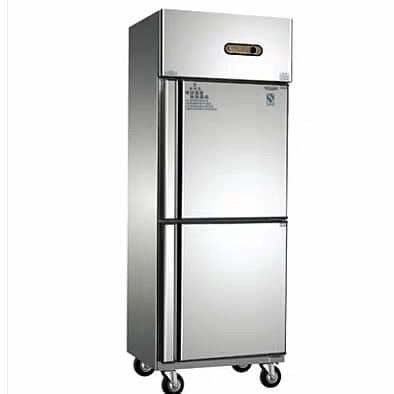 Restaurant Kitchen Stainless Steel 2 Door Freezer Commercial Deep Refrigeration Refrigerator