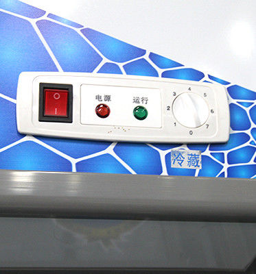 Direct Cooling Chest Glass Freezer With Sliding Glass Top