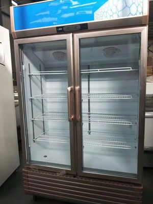 Hot Sale Vertical Single Glass Door Beer Display Cooler Beverage Refrigeration Display Cheap Price