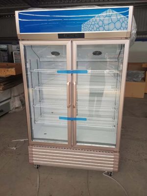 Hot Sale Vertical Single Glass Door Beer Display Cooler Beverage Refrigeration Display Cheap Price