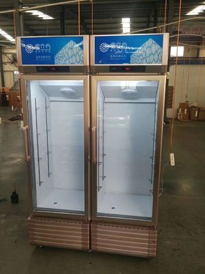 Hot Sale Vertical Single Glass Door Beer Display Cooler Beverage Refrigeration Display Cheap Price
