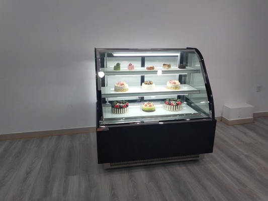 Refrigerated Fresh Cake Display Direct Cooling Cabinet Multi Functional