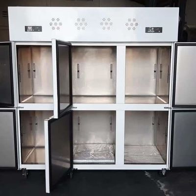 Refrigeration Equipment Display Freezers  Fridges And Deep Freezers Six door stainless steelHigh volume business