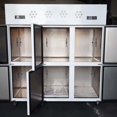 3 Door Display Cabinet Refrigerator Freezer Upright Glass Door Freezer